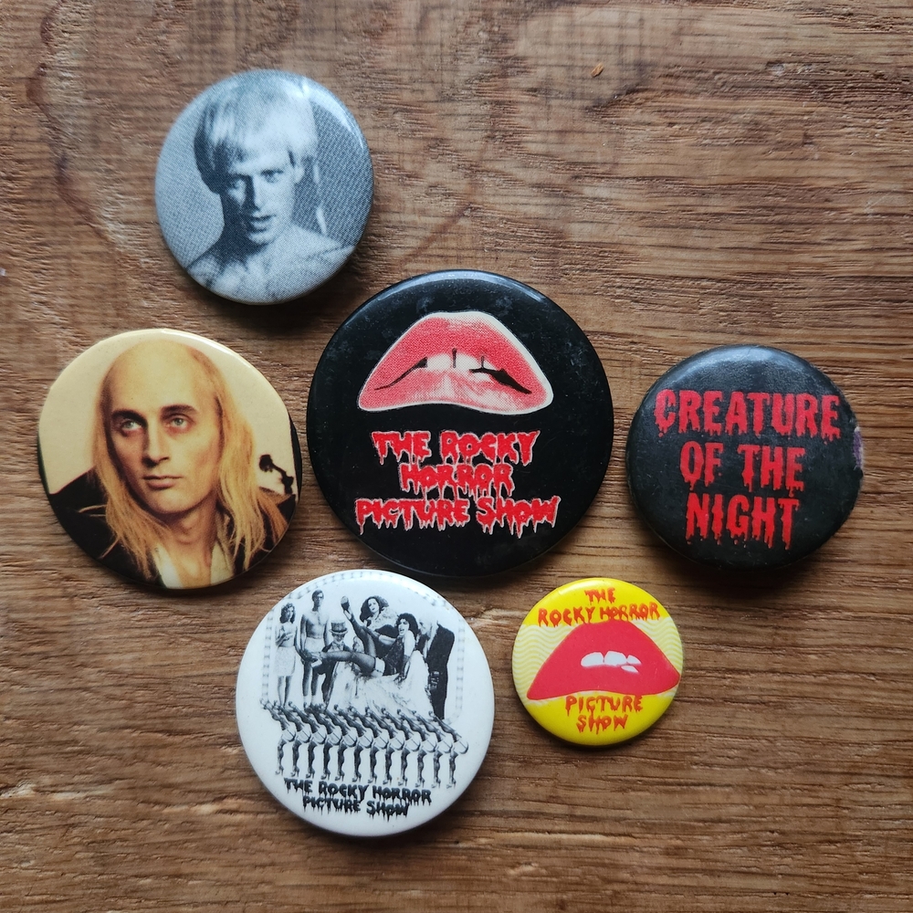 Rocky Horror Picture Show Button Set